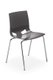 POLYPROPYLENE - CHAISES  - GLOSSY chaise 4 pieds polypropylène coloris anthracite brillant