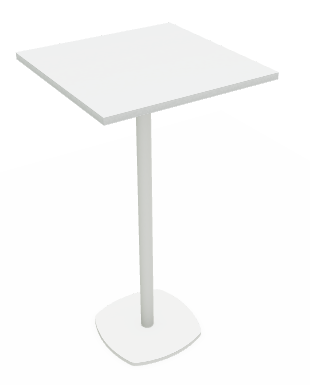 TABLES SPOTY - Tables hauteur 110 cm - SPOTY Table haute forme carrée L.60xP.60xH.110cm.