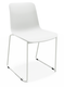 CHAISES ET TABOURETS - Pour tables standards, ht 75 cm, piétement luge - SURF Chaise L.54xP.49xH.81cm-hauteur assise 46cm