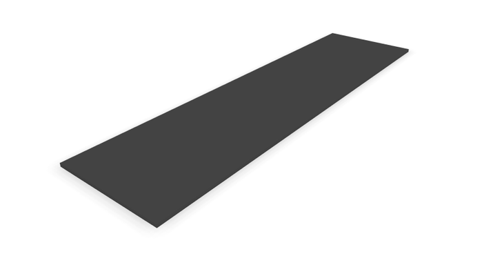 CASIERS - Options - Meuble à cases top de finition pour 4 meubles juxtaposés L.180xP50cm