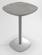 TABLES SPOTY - Tables hauteur 110 cm - SPOTY Table haute forme carrée angles arrondis L.50xP.50xH.110cm.
