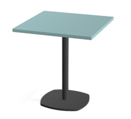 TABLES SPOTY - Tables hauteur 65 cm - SPOTY Table forme carrée L.60xP.60xH.65cm