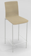 CHAISES ET TABOURETS - Pour tables hauteur 90 cm - OSMOSE Chaise haute L.47.5xP.56.5xH.104.5cm-hauteur assise 65cm