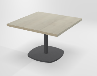 TABLES SPOTY - Tables hauteur 40 cm - SPOTY Table basse forme carrée L.60xP.60xH.40cm.