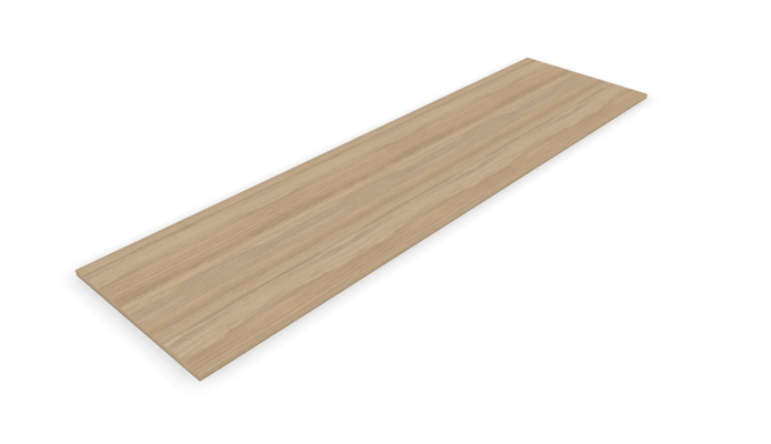 CASIERS - Options - Meuble à cases top de finition pour 4 meubles juxtaposés L.180xP50cm