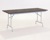 TABLES PLIANTES - 180x80xHt. 75cm - Table pliante Easy 180x80 cm noir / structure aluminium