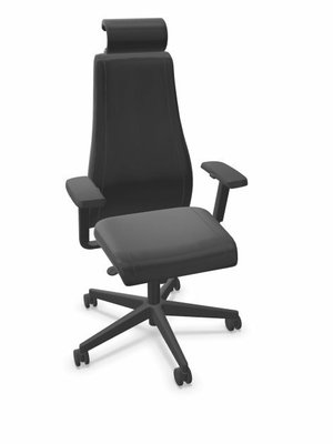 DIRECTION - Fauteuils - SO PRETTY fauteuil manager + têtière avec accotoirs mécanique synchrone décalé avec translation d'assise