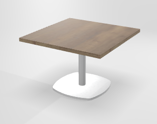 TABLES SPOTY - Tables hauteur 40 cm - SPOTY Table basse forme carrée L.60xP.60xH.40cm.