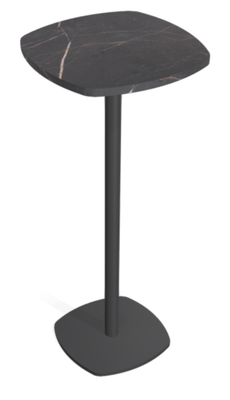 TABLES SPOTY - Tables hauteur 110 cm - SPOTY Table haute forme carrée angles arrondis L.50xP.50xH.110cm.