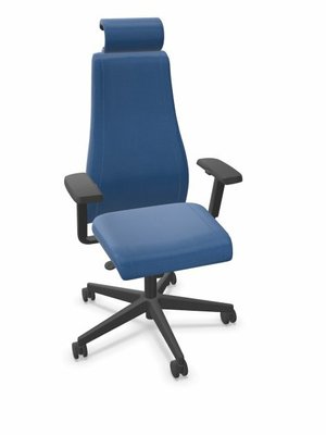 DIRECTION - Fauteuils - SO PRETTY fauteuil manager + têtière avec accotoirs mécanique synchrone décalé avec translation d'assise