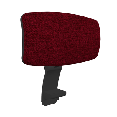 OPERATIVE - Options - EOLE-Têtière tissu réglable en hauteur-coloris rouge chiné