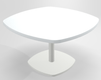 TABLES SPOTY - Tables hauteur 40 cm - SPOTY Table basse forme carrée angles arrondis L.70xP.70xH.40cm.
