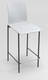 CHAISES ET TABOURETS - Pour tables hauteur 90 cm - OSMOSE Chaise haute L.47.5xP.56.5xH.104.5cm-hauteur assise 65cm