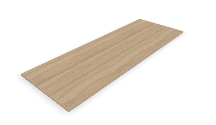 CASIERS - Options - Meuble à cases top de finition pour 3 meubles juxtaposés L.135xP50cm