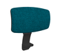 OPERATIVE - Options - EOLE-Têtière tissu réglable en hauteur-coloris TURQUOISE