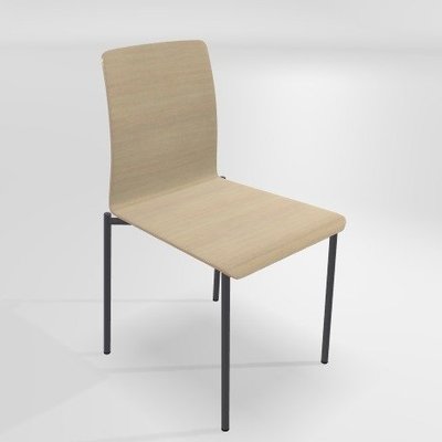 CHAISES ET TABOURETS - Pour tables standards, ht 75 cm, piétement 4 pieds - OSMOSE Chaise L.46.5xP.56xH.86.5cm-hauteur assise 46.5cm.