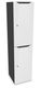 CASIERS - 2 cases - Meuble à cases H.182xL.45xP.50cm - 2 cases H86cm. portes avec découpe en partie haute. serrure à code