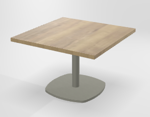 TABLES SPOTY - Tables hauteur 40 cm - SPOTY Table basse forme carrée L.60xP.60xH.40cm.