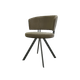 CHAISES ET TABOURETS - Pour tables standards, ht 75 cm, piétement 4 pieds - CURVY chaise 4 pieds rotatif rect. L.53xP.54xH.76.5cm-hauteur assise 46cm